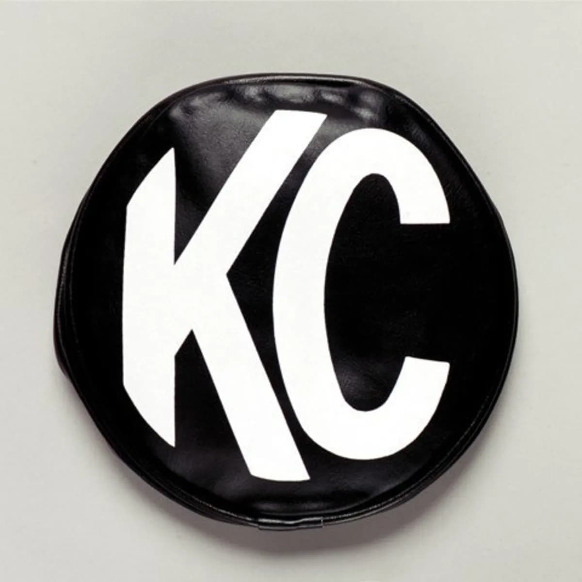 KC HiLiTES 5100 KC Cover 6in Vinyl Black White KC PR