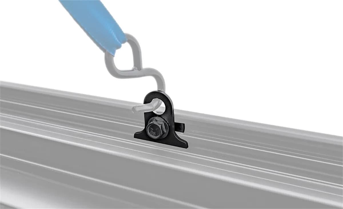 ADARAC™ Tie Down Kit; Matte Black Finish; Set Of 4;