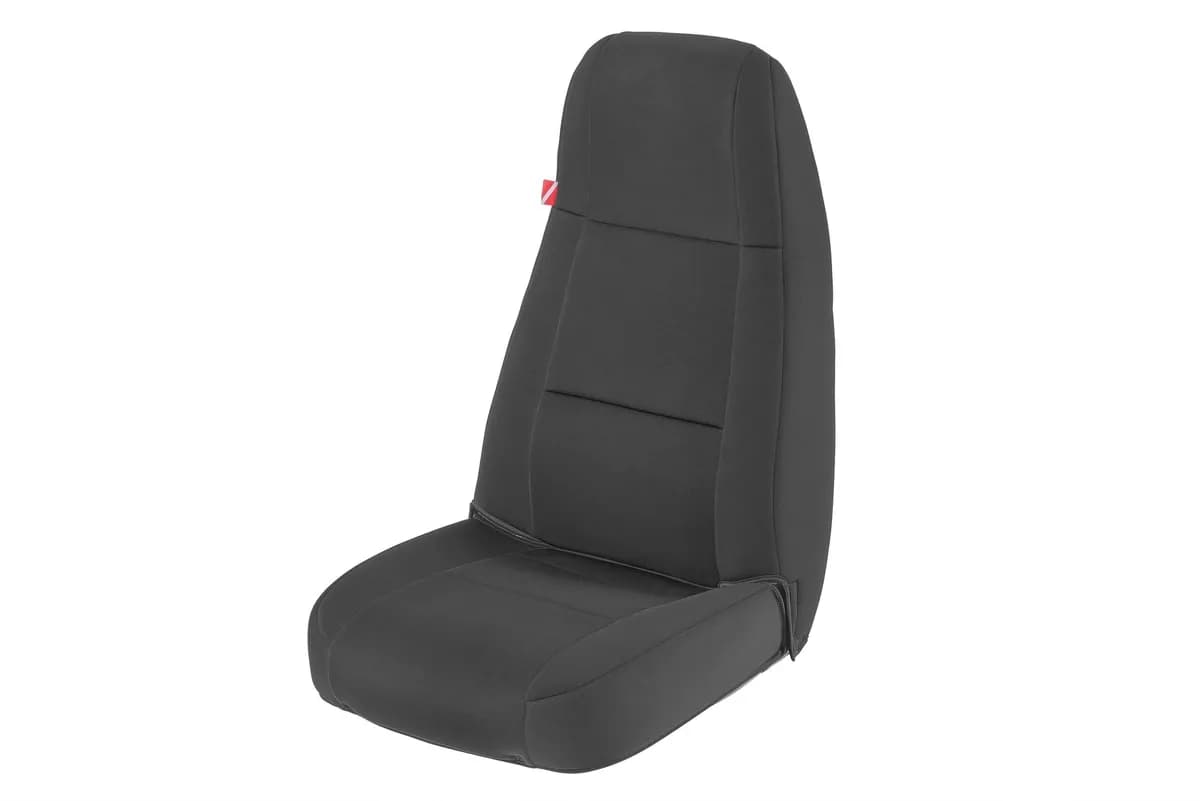 Jeep Wrangler Neoprene Seat Covers for 1991 Jeep Wrangler YJ Black Diver Down