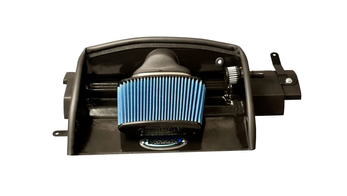 Cold Air Intake Kit; Incl. Open Element Filter Box/Air Duct/Pro5 Filter/Connectors/Clamps;
