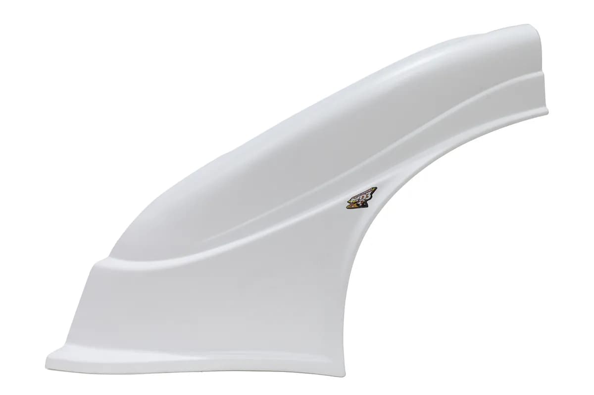MD3 Plastic Dirt Fender White