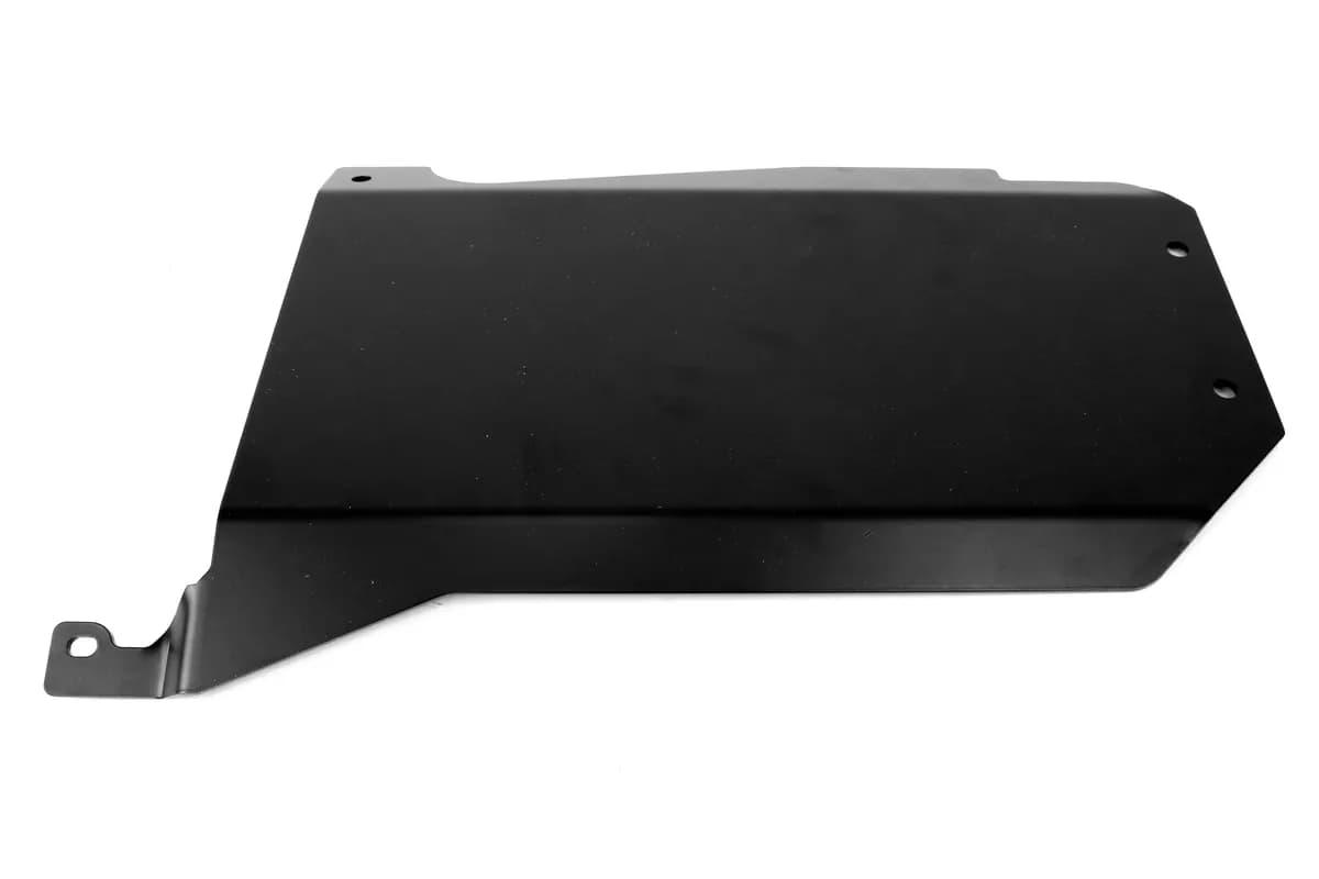 1218 Wrangler Automatic Transmission Skid Plate Black Powder Coat