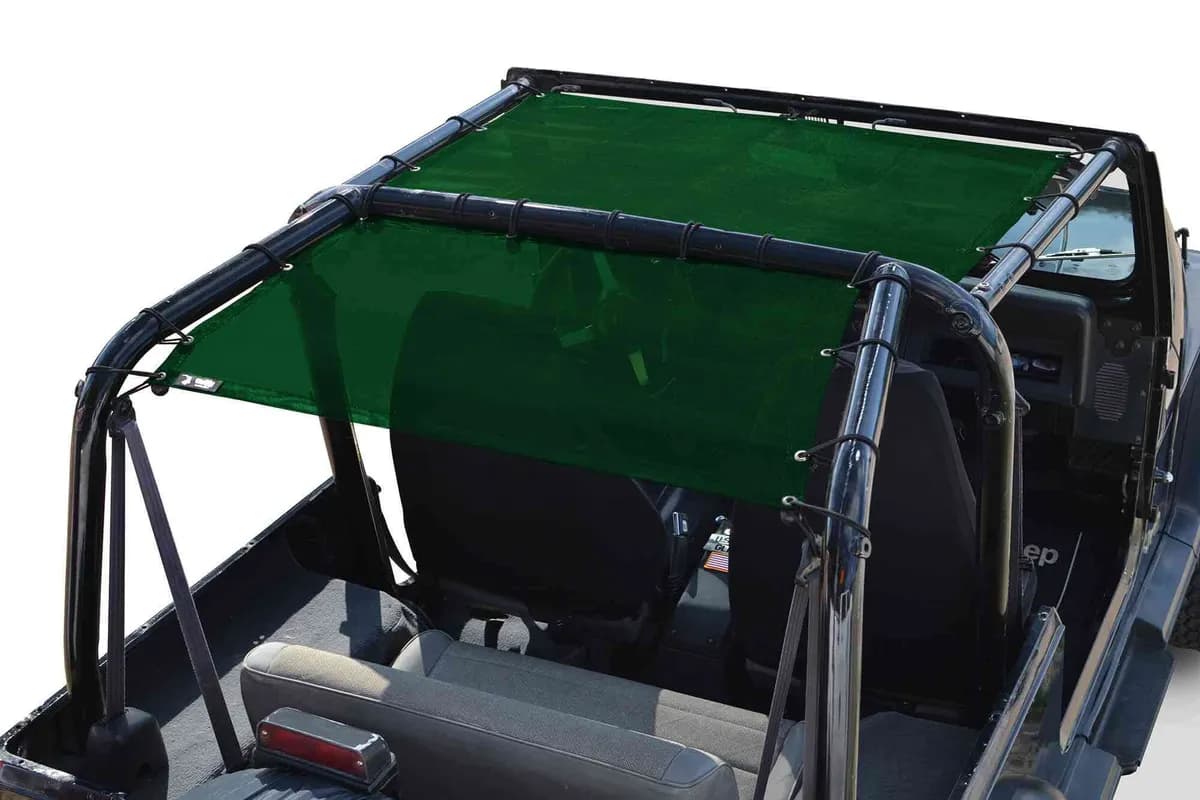 Tops and Covers 1987-1995 Fabric Teddy Dark Green Front Seats Only