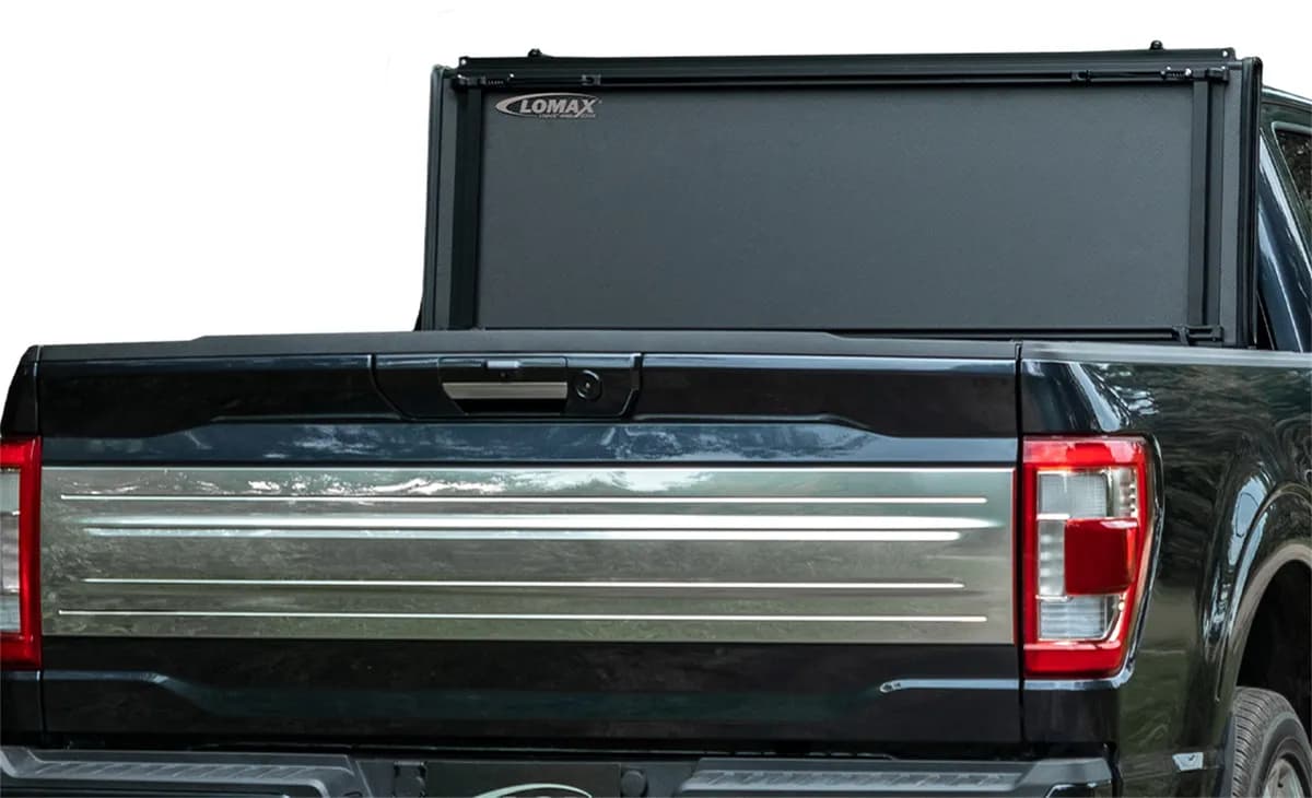 24c Ranger 5ft Lomax Stance Hard Folding Tonneau Cover Carbon Fiber Single Rail