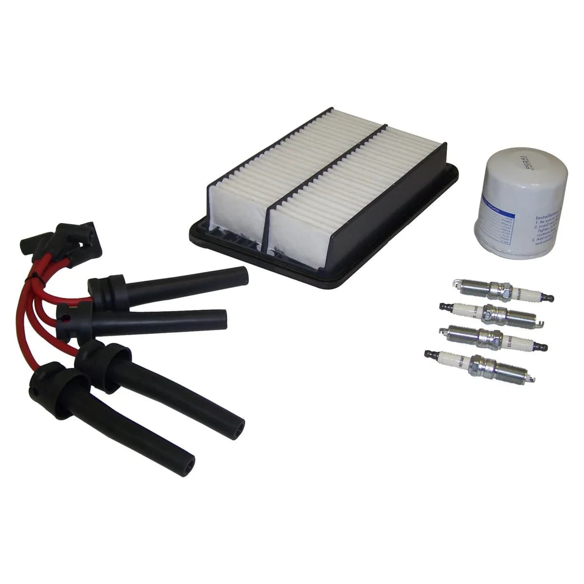 Crown Automotive Jeep Replacement TK43 Tune Up Kit for 2003-2006 Jeep TJ Wrangler w/ 2.4L Engine