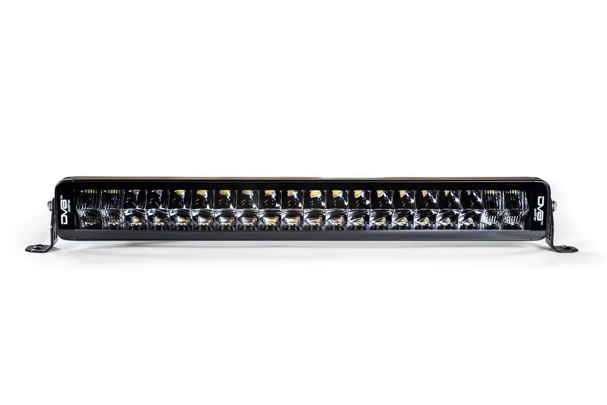 20-Inch Elite Series LED Light Bar | Dual Row | Flood/Spot Combo Light Pattern | IP68 Shatterproof UV Resistsant Lens | 16,800 Raw Lumens