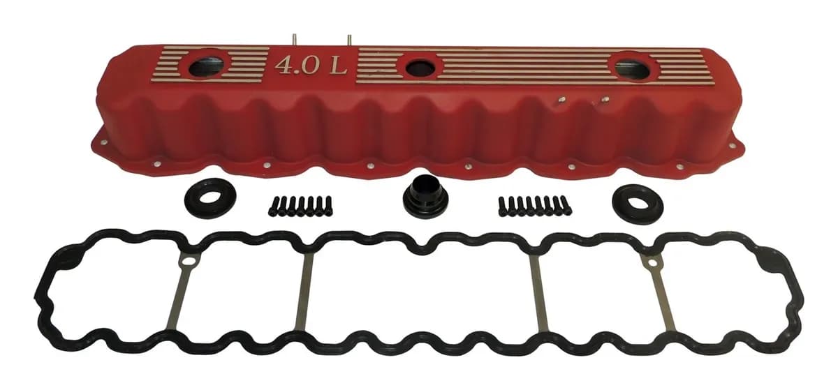 Valve Cover Kit 1997-2004 TJ Wrangler;1993-1995 YJ Wrangler;1993-2001 XJ Cherokee;1993-1998 ZJ Grand Cherokee;1997-1998 ZG (Europe) Grand Cherokee;1999-2004 WJ Grand Cherokee;2001-2004 WG (Europe) Grand Cherokee;