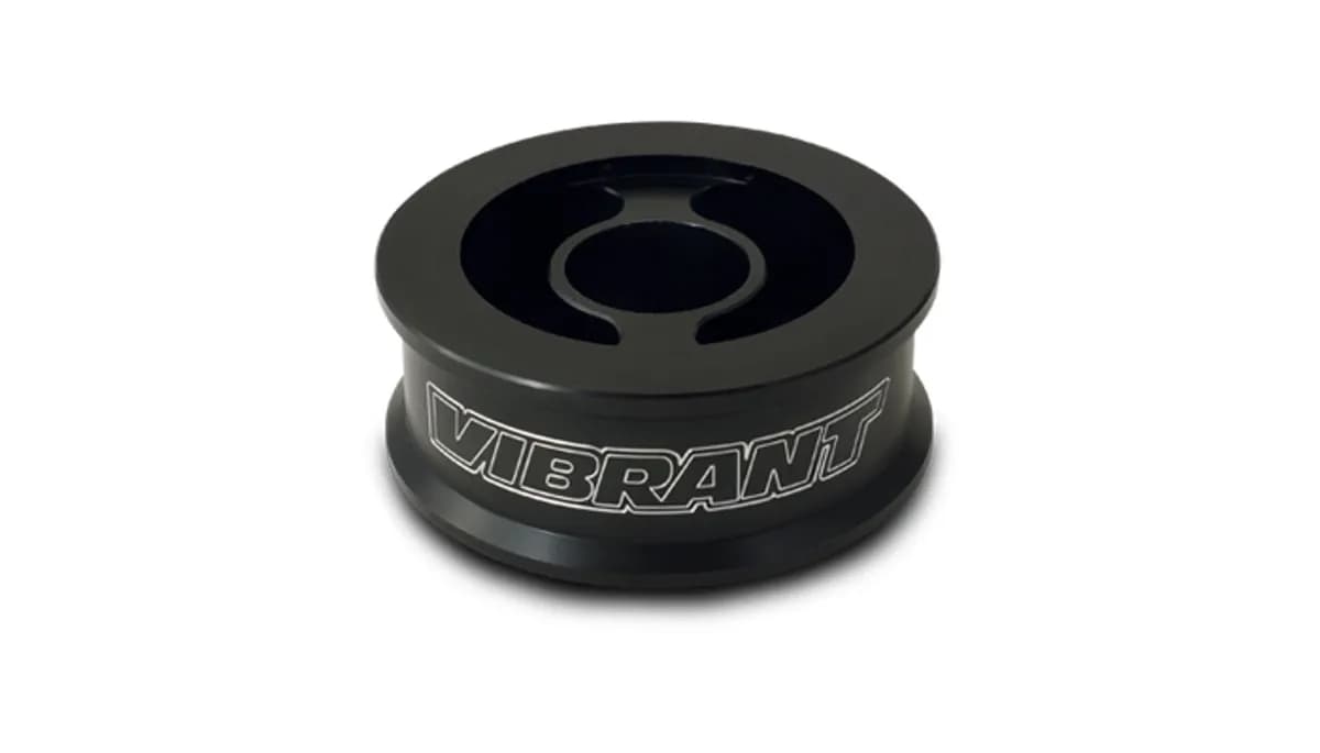 Vibrant Performance - 17070 - Oil Filter Spacer Assembly with Pair of 1/8 in. NPT Sensor Ports