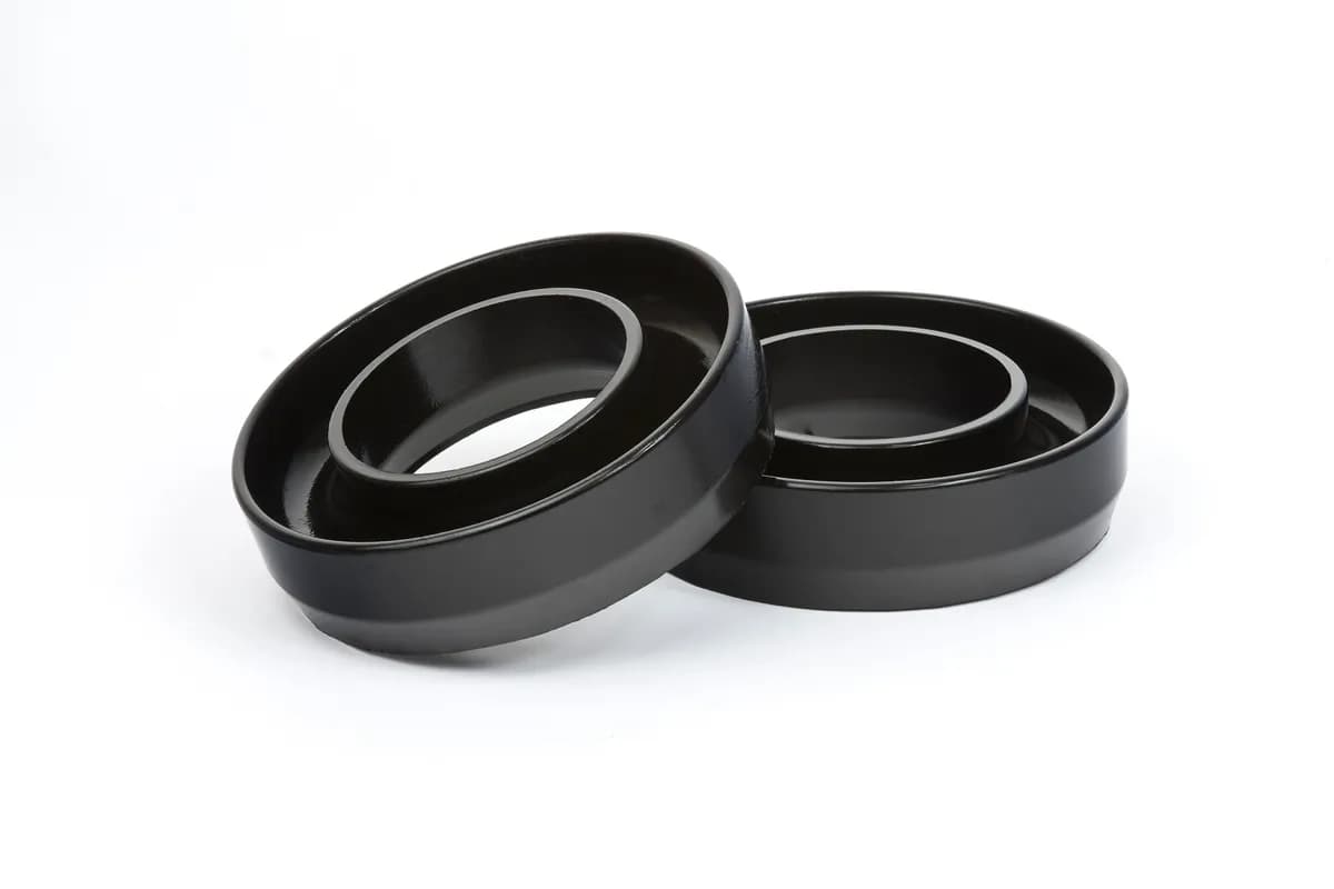 1994-2008 Dodge Ram 1500 2WD ComfortRide Coil Spring Spacers 1in Front (Pair) High Density Progressive Polyurethane Lifts Vehicles Without Sacrificing Ride Quality or Load-Carrying Capacity No Metal-on-Metal Contact as with Other Leveling Kits Limited Li
