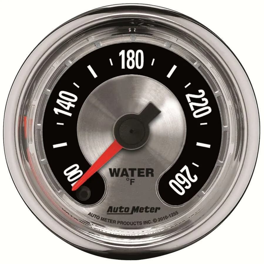 Gauge, Water Temp, 2 1/16", 260?F, Digital Stepper Motor, American Muscle