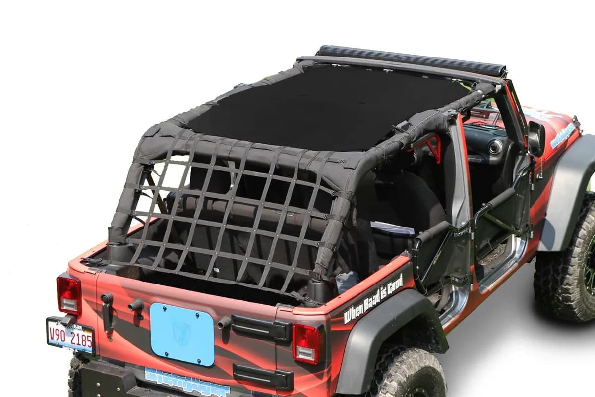 Tops and Covers 2007-2009 Fabric Teddy 4 Door Black