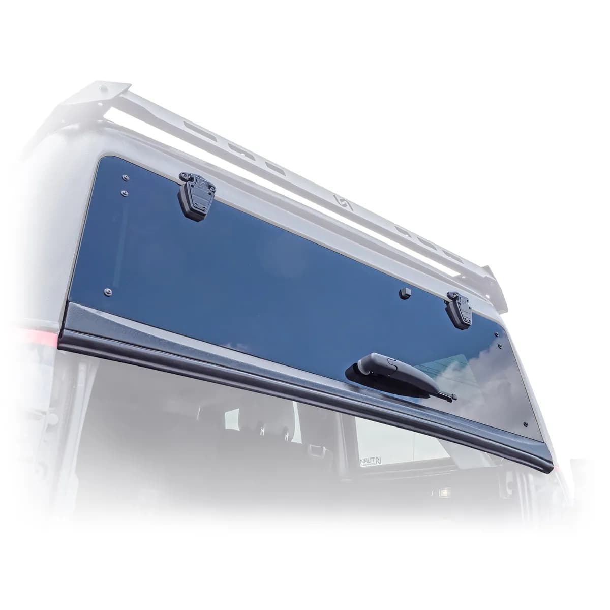TR10 Bronco Hard Top Rear Window, Defroster & Wiper Assembly