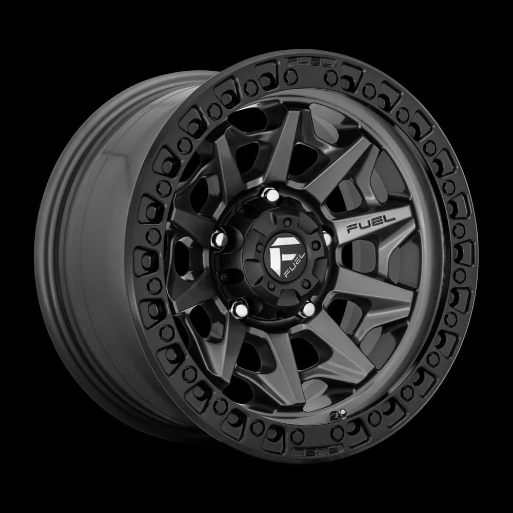 Fuel Wheels | Covert | Matte Gunmetal Black Bead Ring