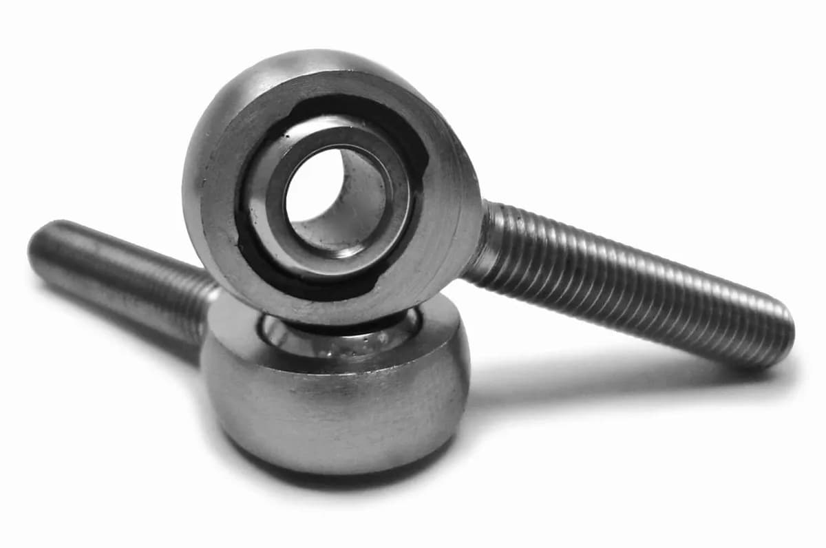 Inch Male 3/4-16 LH Chrome Moly Housing, Nylon Race 2 Pack