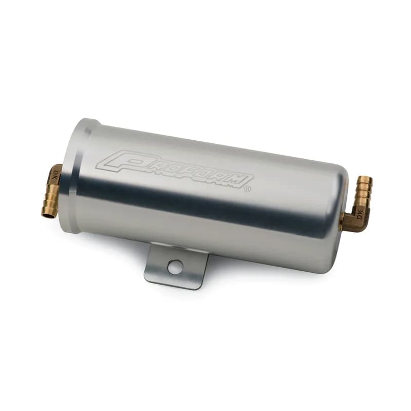 Inproformin Billet Aluminum Universal Radiator Over Flow Can Natural Anodized