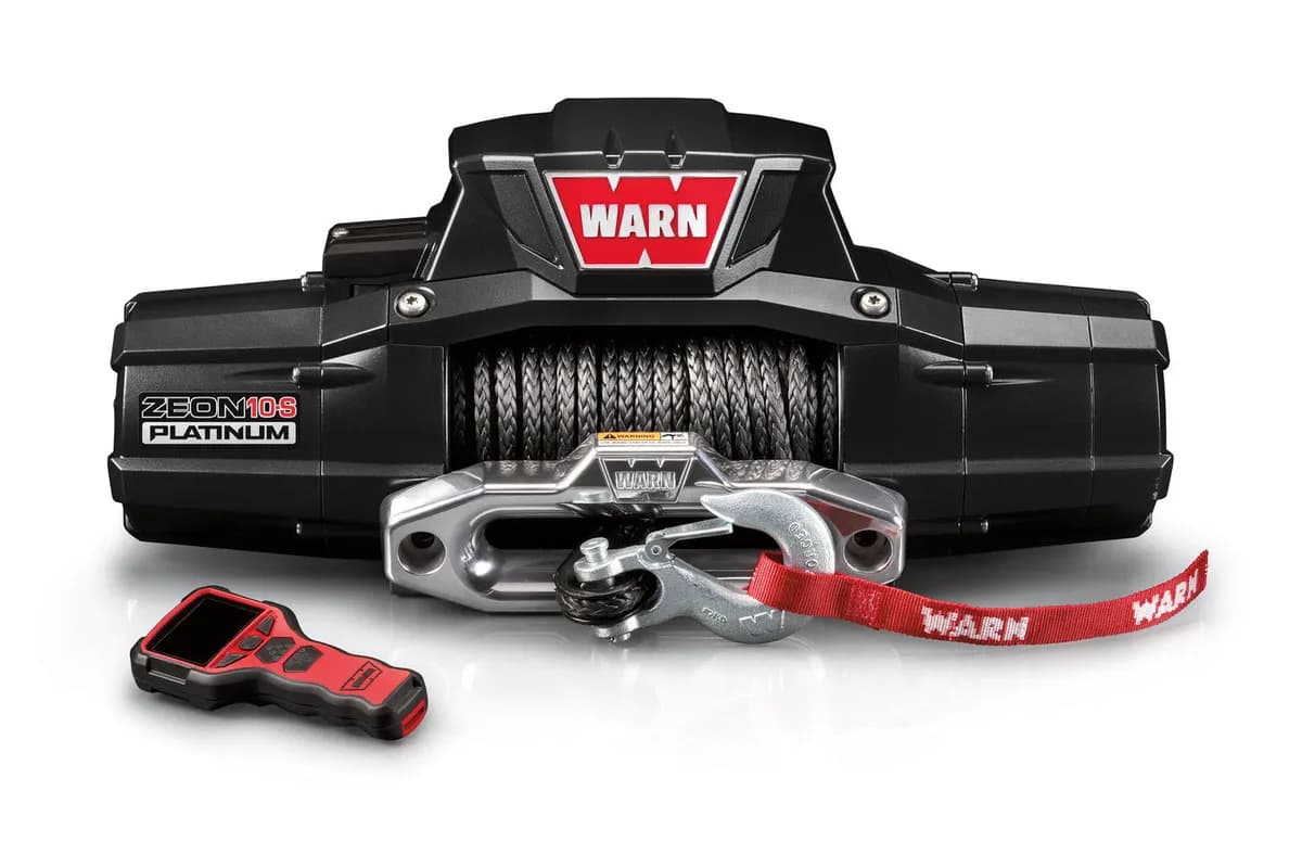 Warn ZEON 10-S 10,000lb Winch with Synthetic Rope & Remote