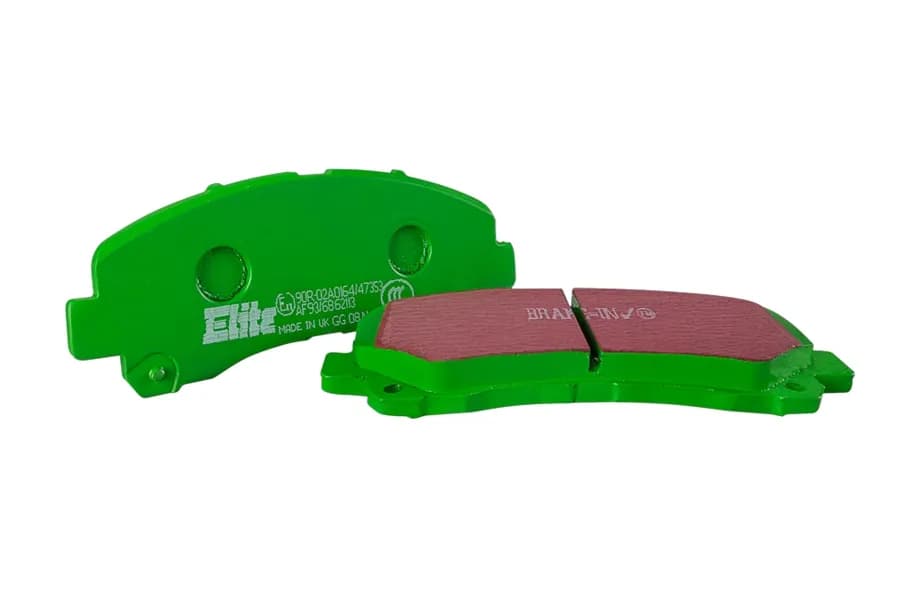 6000 Series Greenstuff Truck/SUV Brakes Disc Pads; FMSI Pad No. D1273; Vented; 302mm Dia.; 38mm Height; 28mm Thick; 72.5mm Center Hole Dia.; Pad Dimensions: 147 x 60 x 16.5mm;