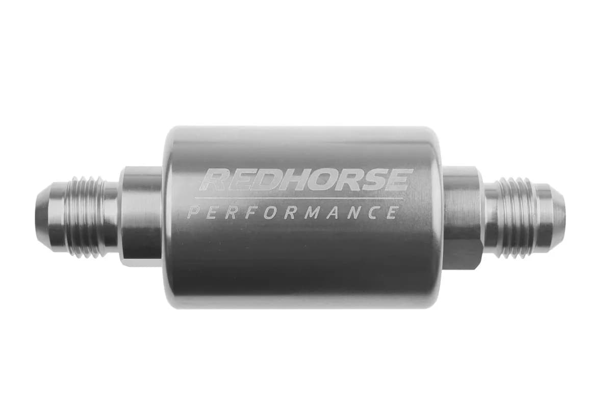 06 Inlet 06 Outlet an High Flow Fuel Filter Clear