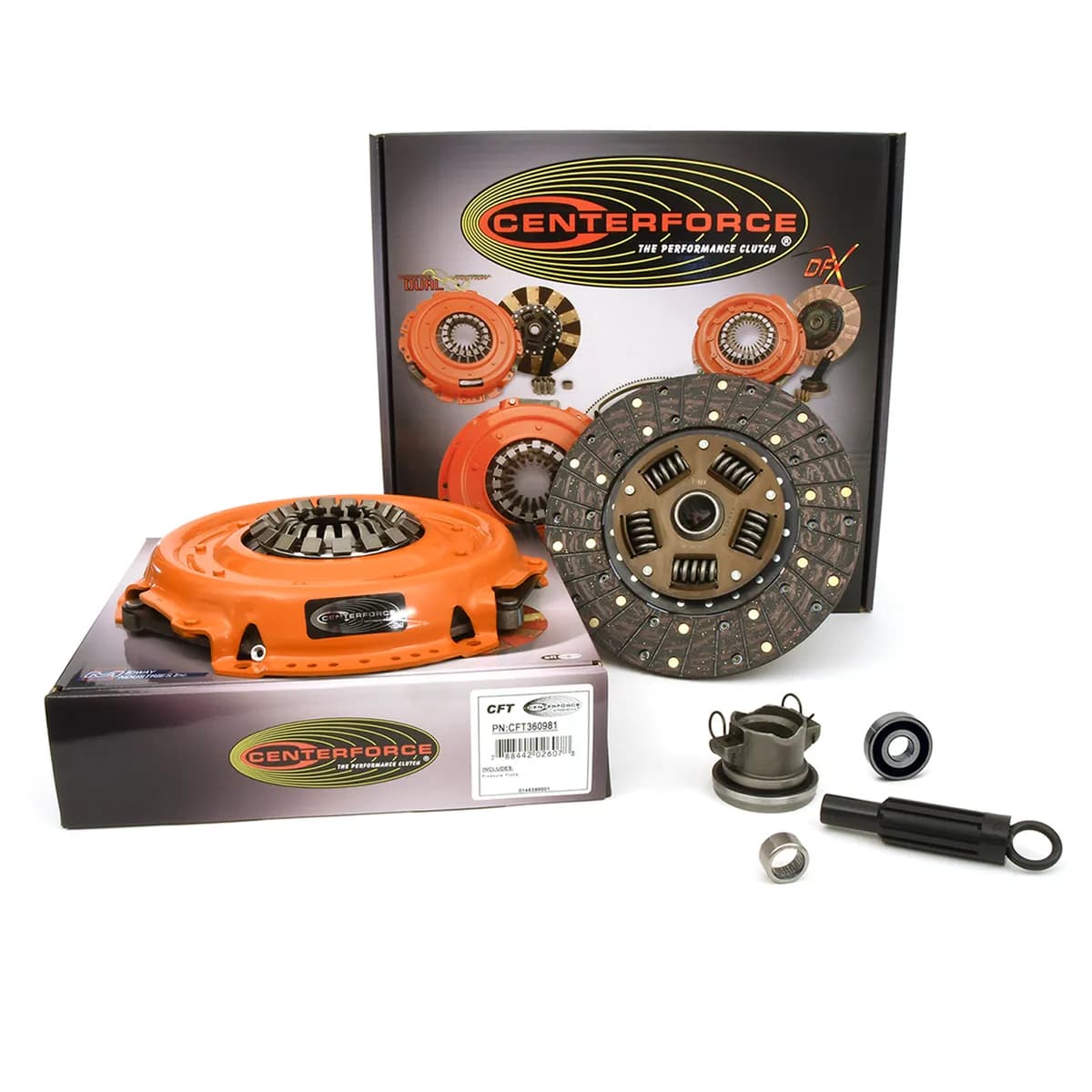 Centerforce ? II, Performance Clutch Kit, 458 ft/lbs Capacity, 10.4in Dia., 10-Spline, Fits Jeep Liberty and Wrangler 3.7L/3.8L