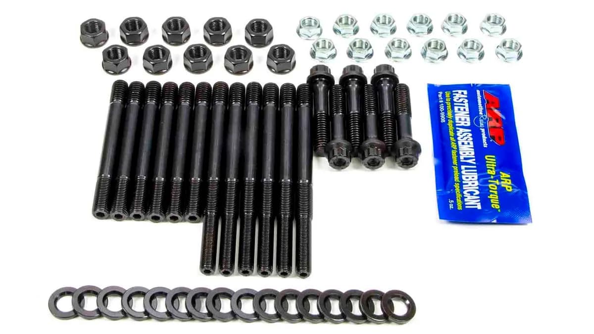 Sb Chevy Splayed W/Windage Tray Main Stud Kit