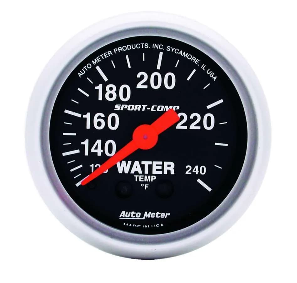 2-1/16 In. Water Temperature, 120-240 Fahrenheit, Sport-Comp