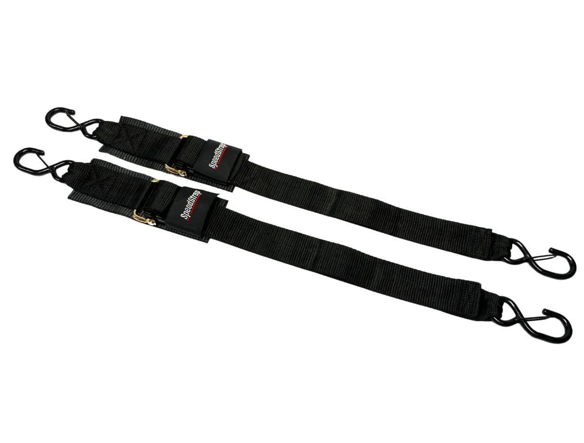 Speedstrap 2 x 4? Marine Transom Tie-Down Straps with Snap S-Hooks (2 Pack) 28600-DSH