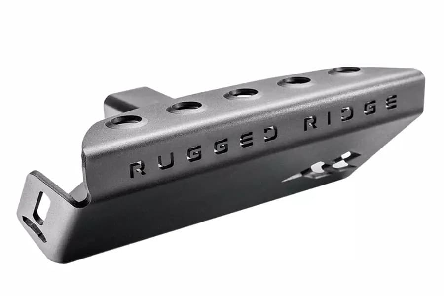 Rugged Ridge Hitch Skid Plate, 2in Receiver 2007-2023 Jeep Gladiator/Jk/Jl