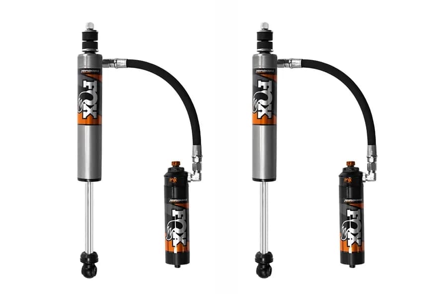 Fox Performance Elite Series 2.5 Reservoir Front Shocks - 2.5-4in Lift - JK