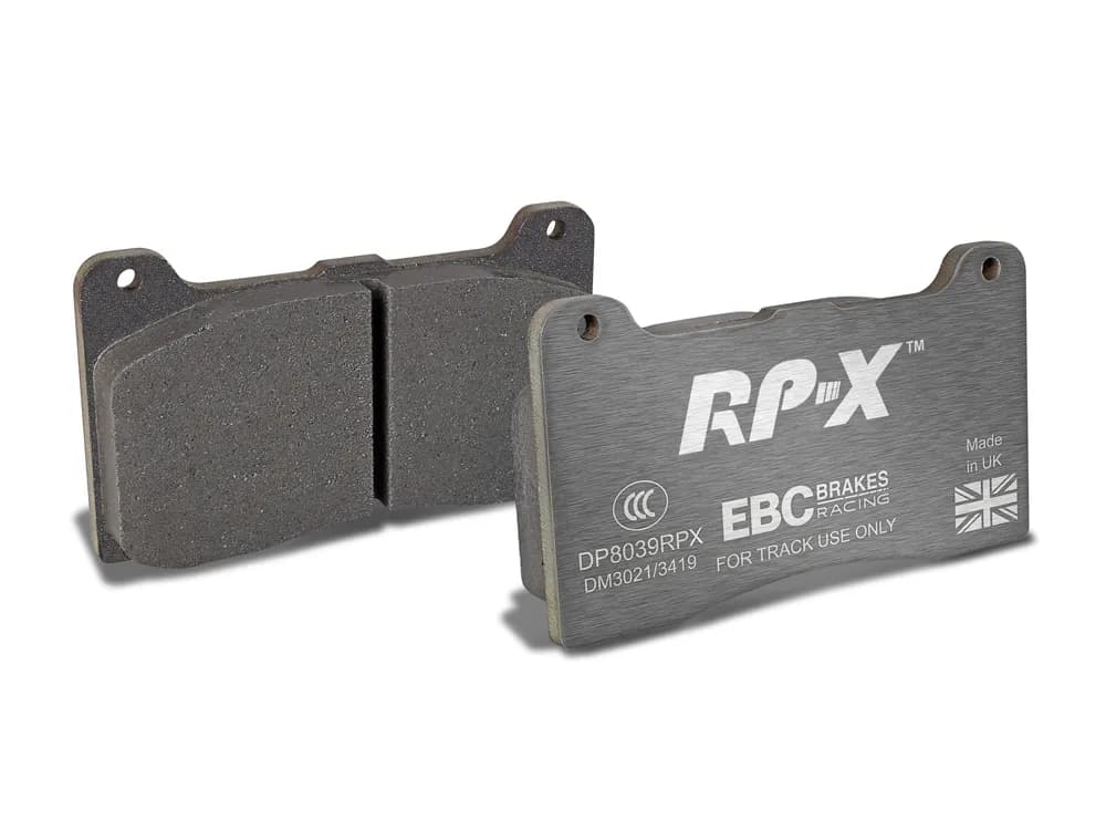 EBC RPX Race Brake Pads; Front; Fits Stoptech ST-42/Wilwood Dynalie Narrow-Dynapro-Midilite 7816;