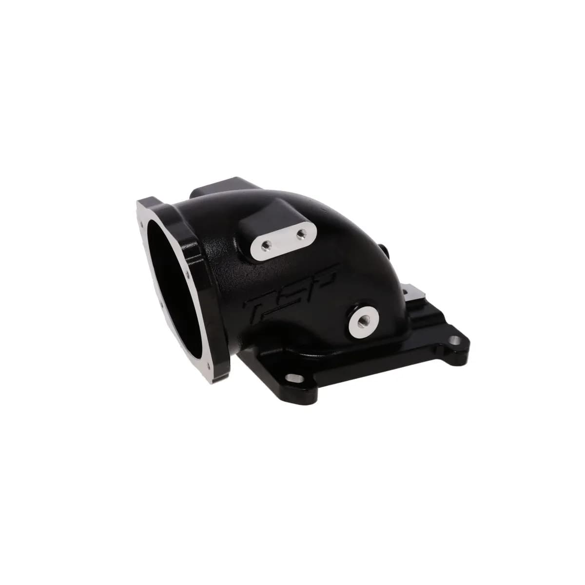 Top Street Performance 81141BK TSP GM LS 105 mm Black Cast Aluminum Throttle Body Elbow with 4150 Flange