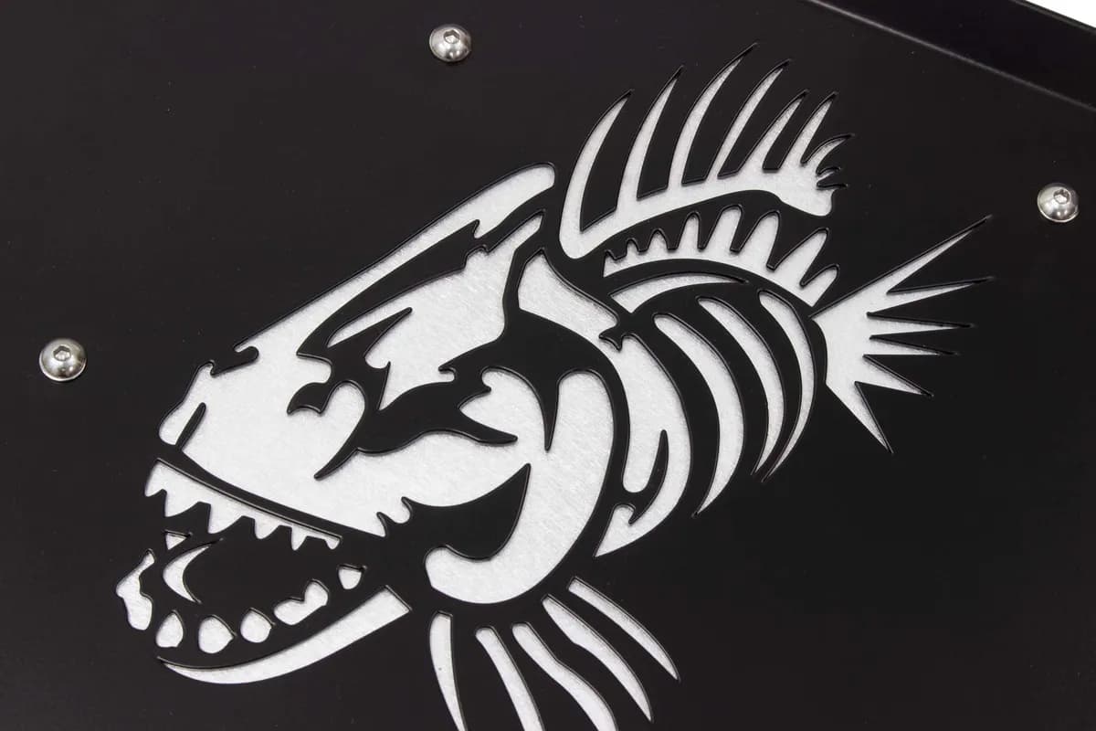 Jeep JL Inner Fenders For 18-Current Wrangler JL Rear Pair Aluminum Black Powdercoat Fishbone Offroad