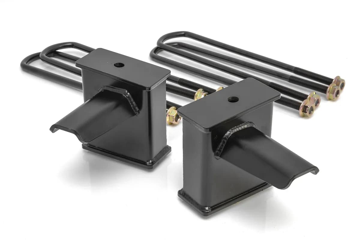 6.0" Tall Tapered Block - 1-Piece Drive Shaft - 2017-2023 Ford Super Duty