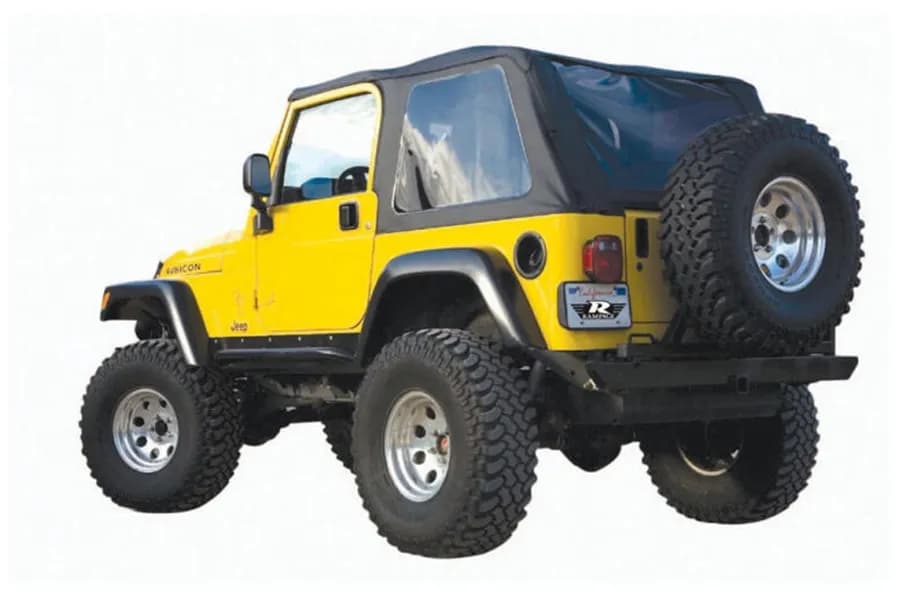 9706 TJ W/Tinted Windows Bowless Top Black Diamond
