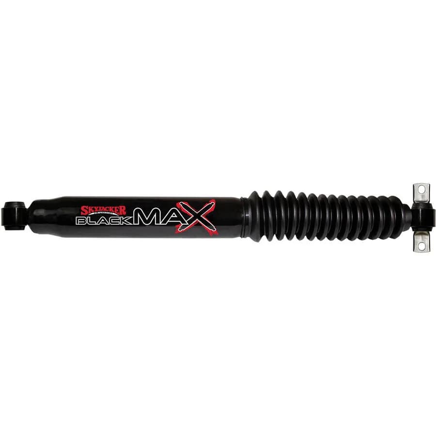 Black MAX Shock Absorber w/Black Boot 24.84 Inch Extended 14.82 Inch Collapsed 84-01 Jeep Cherokee 97-06 Jeep Wrangler 97-06 Jeep TJ Skyjacker