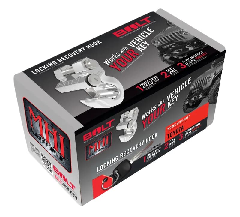 BOLT 7039052 Toyota Locking Recovery Hook