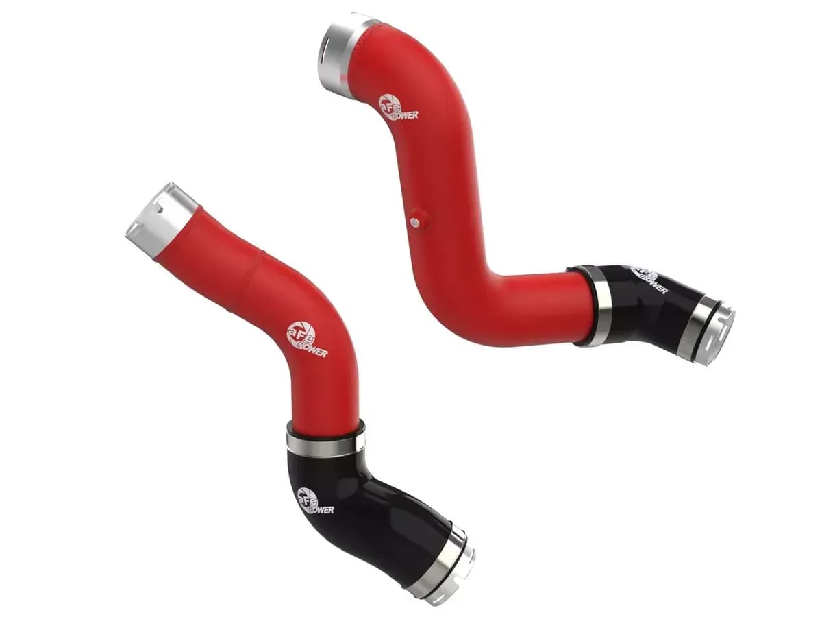 AFE BladeRunner 2-1/2 IN 3 IN Aluminum Hot and Cold Charge Pipe Kit Red GM Colorado/Canyon 23-24 L4-2.7L (t)