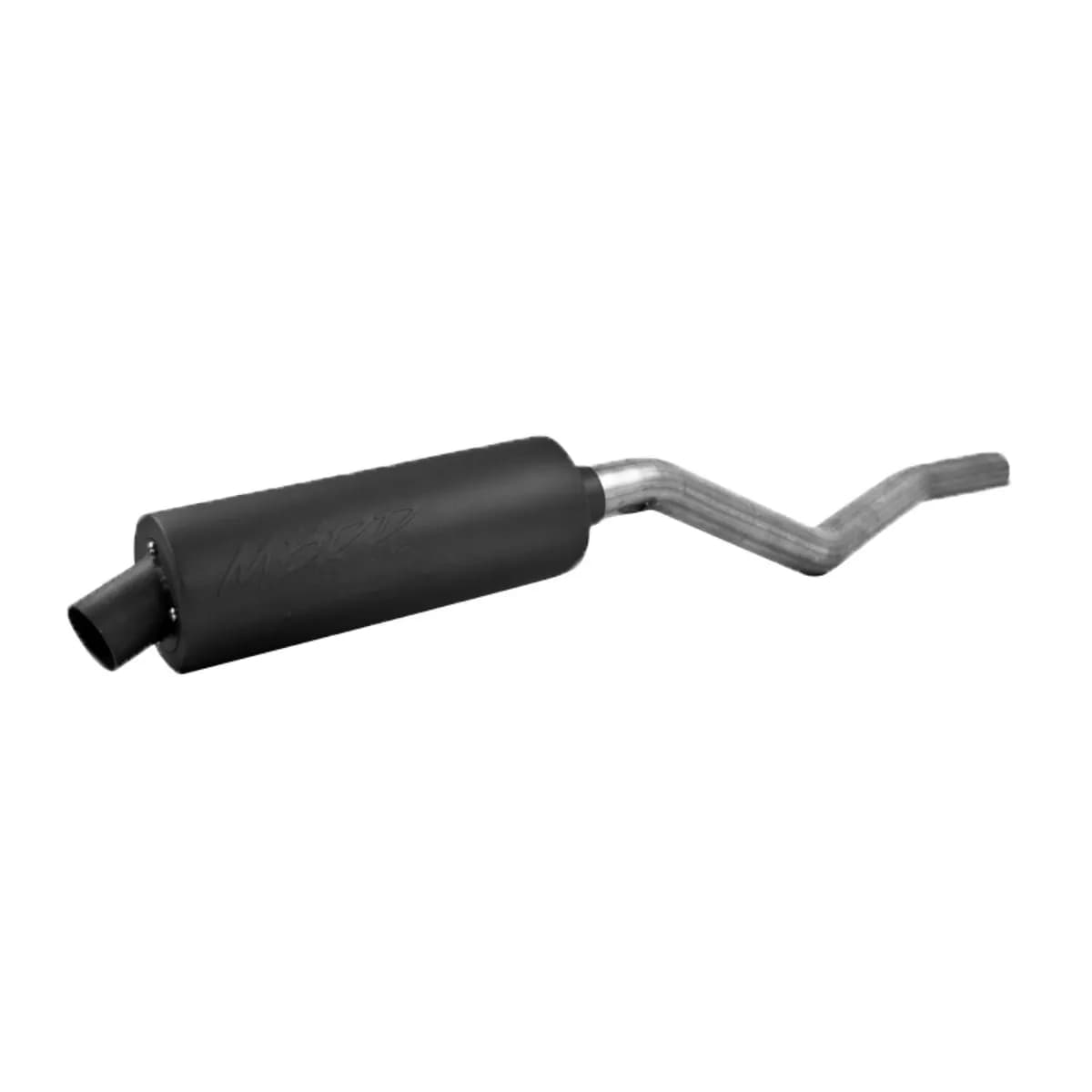 ATV Exhaust System With Sport Muffler; Slip-On System; 1.75 in. Inlet; 4.25 in. Diameter Body; Chambered Muffler;