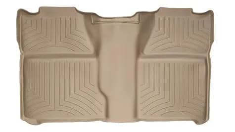 2007 + Chevrolet Silverado Crew Cab Tan Rear FloorLiner Available May 2007. / 2007 + GMC Sierra Crew Cab Tan Rear FloorLiner Available May 2007