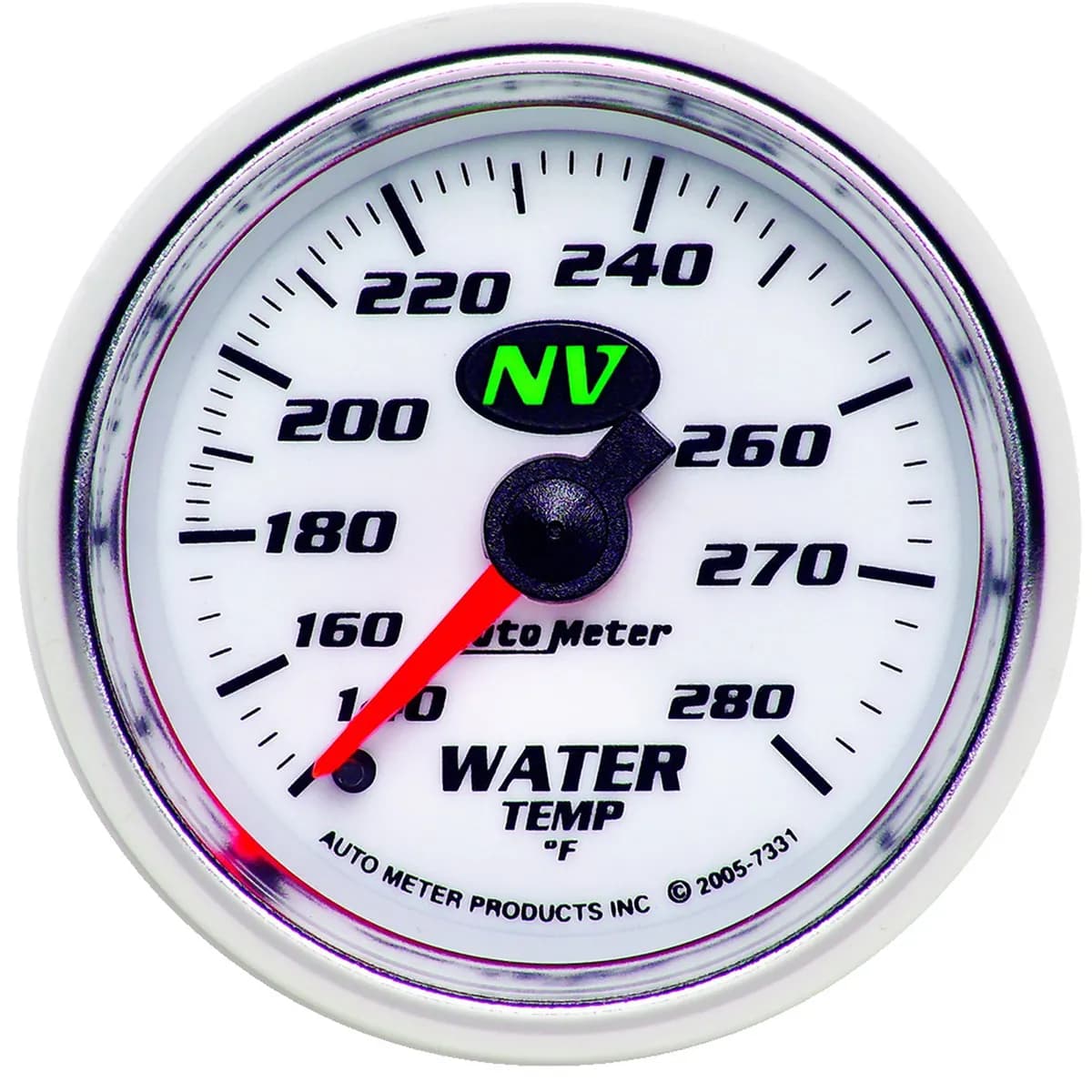 Gauge, Water Temp, 2 1/16", 140-280?F, Mechanical, NV