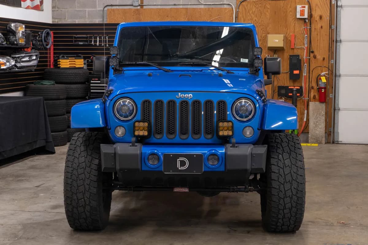 Diode Dynamics - Jeep JK SS5 CrossLink Bumper Lightbar Kit, Sport Combo