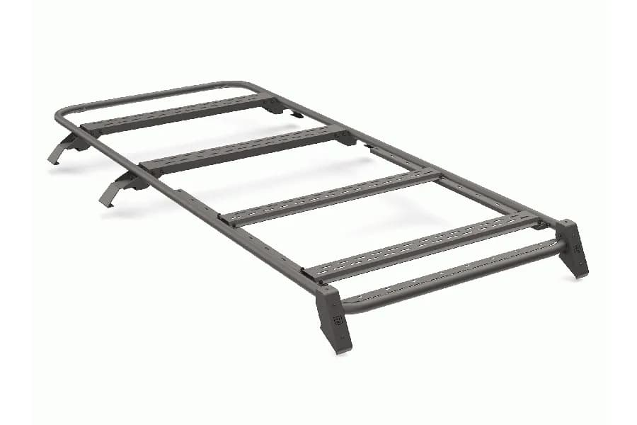 Zroadz Roof Rack Kit - 8 3 Inch Zroadz LED Pods 6 White 2 Amber, 30 Inch Straight Single Row Lightbar, Wiring Harness - Bronco 2021+ 4Dr