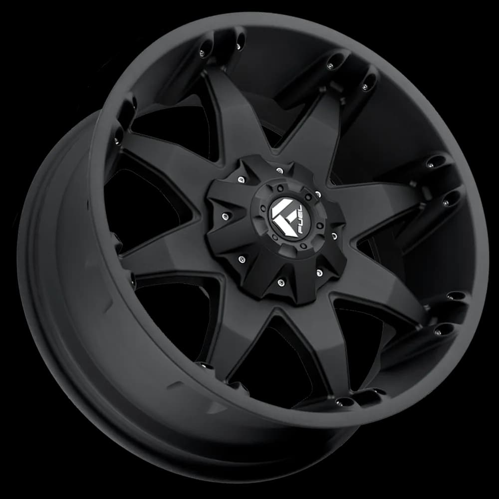 Aluminum Wheels 20X9 Octane D509 5 On 114.3/5 On 127 Matte Black 78.1 Bore -12 Offset Fuel Off Road Wheels