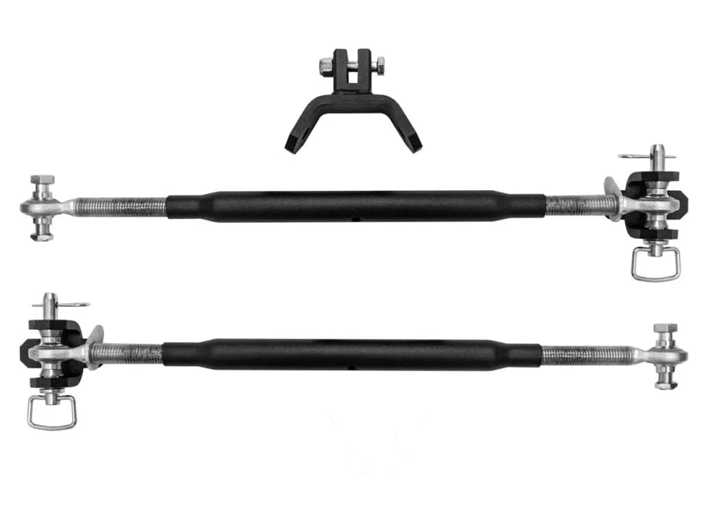 BulletProof Frame-Mounted Hitch Stabilizer Bars STABILIZERBARS
