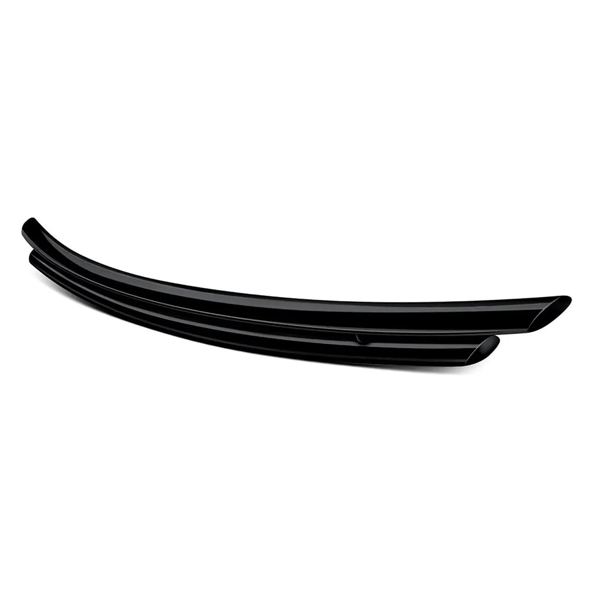 0823 Highlander Rear Bumper Guard Double Layer Black