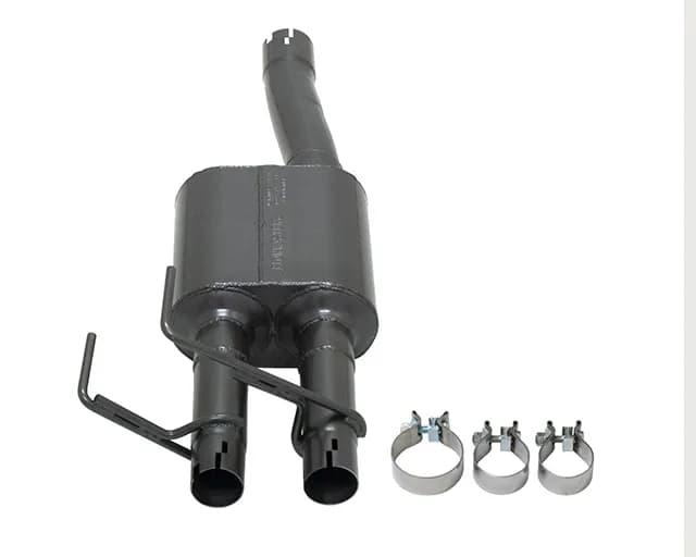 09-15 Dodge Ram 1500 / Ram 1500, 5.7L, V8, 2/4 Wheel Drive, All Wheel Bases, Direct-Fit, Oval Outlaw Muffler, Mandrel Bent 3.00" 16 Gauge Tubing, Outlaw, 409S Stainless Steel.