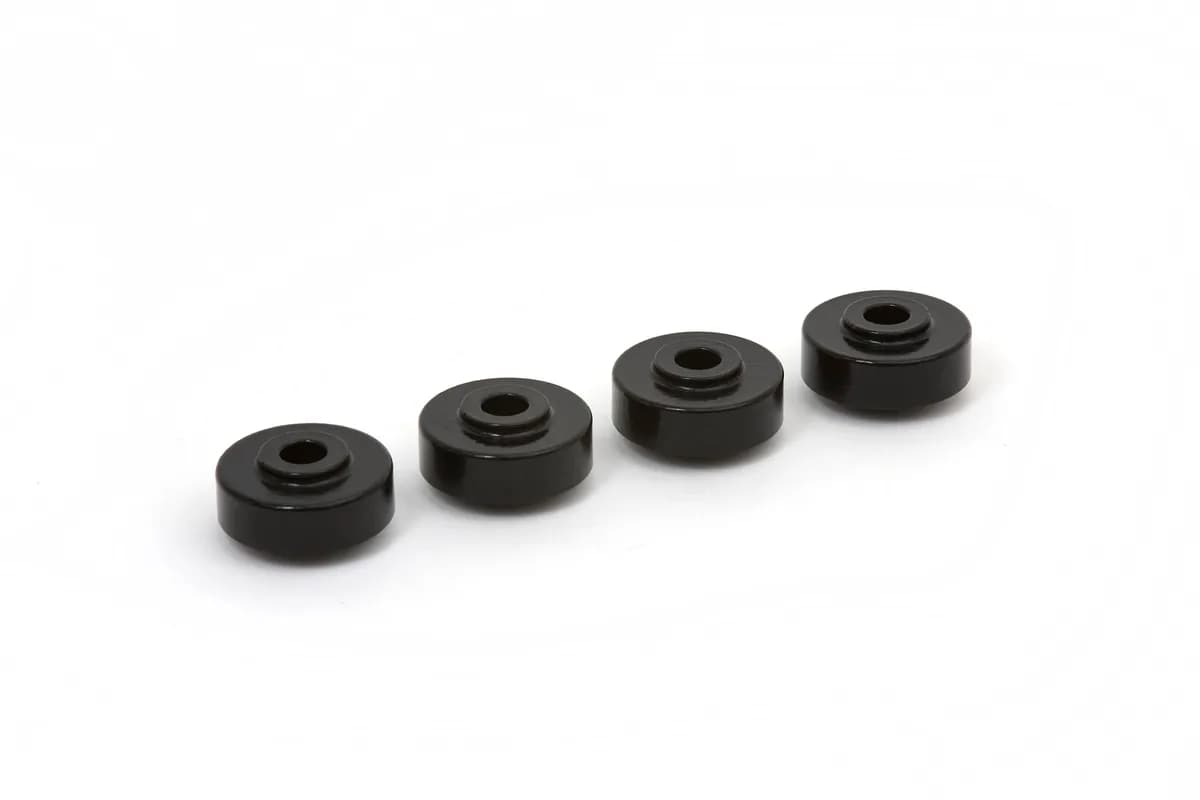 Universal Shock Tower Grommets Large Diameter OE Style (1.75 O.D. x .885 Nipple x .420 I.D.) (4) Specially Formulated Polyurethane Materials Increases Performance And Handling Characteristics Vehicle Fluid And Road Grime Resistant Limited Lifetime Warran
