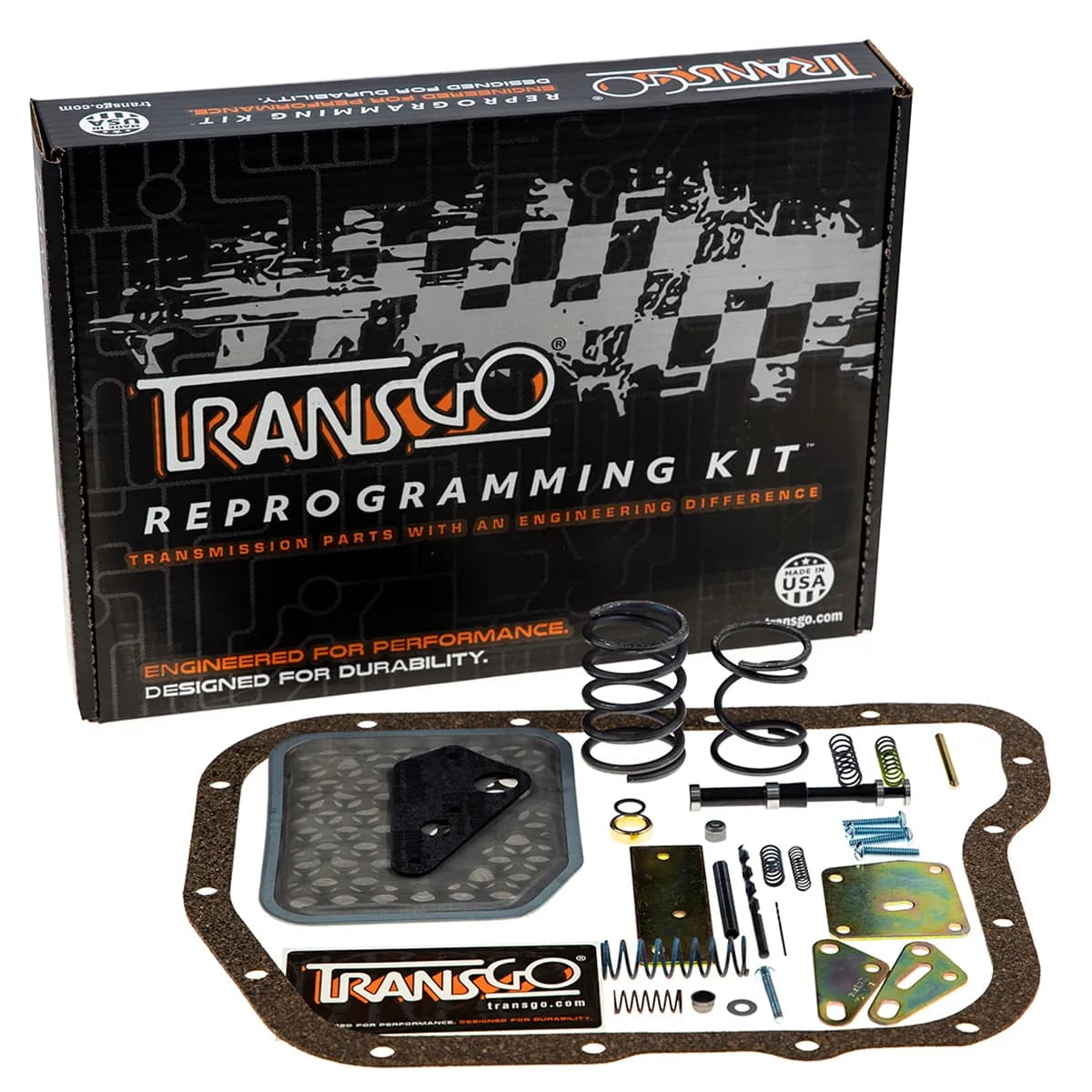 TransGo Performance TF-3 Torqueflite RWD 3SPD 1966-On Reprogramming Kit with Manual Shift Control