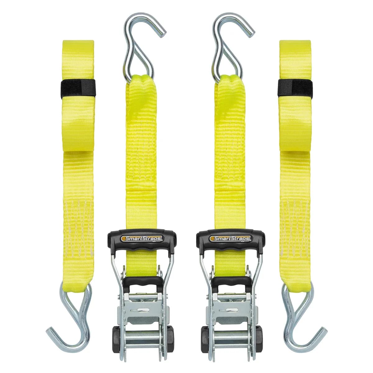 14ft 5000lb Ratchetx Ratchet Tie Down 2 pk Yellow