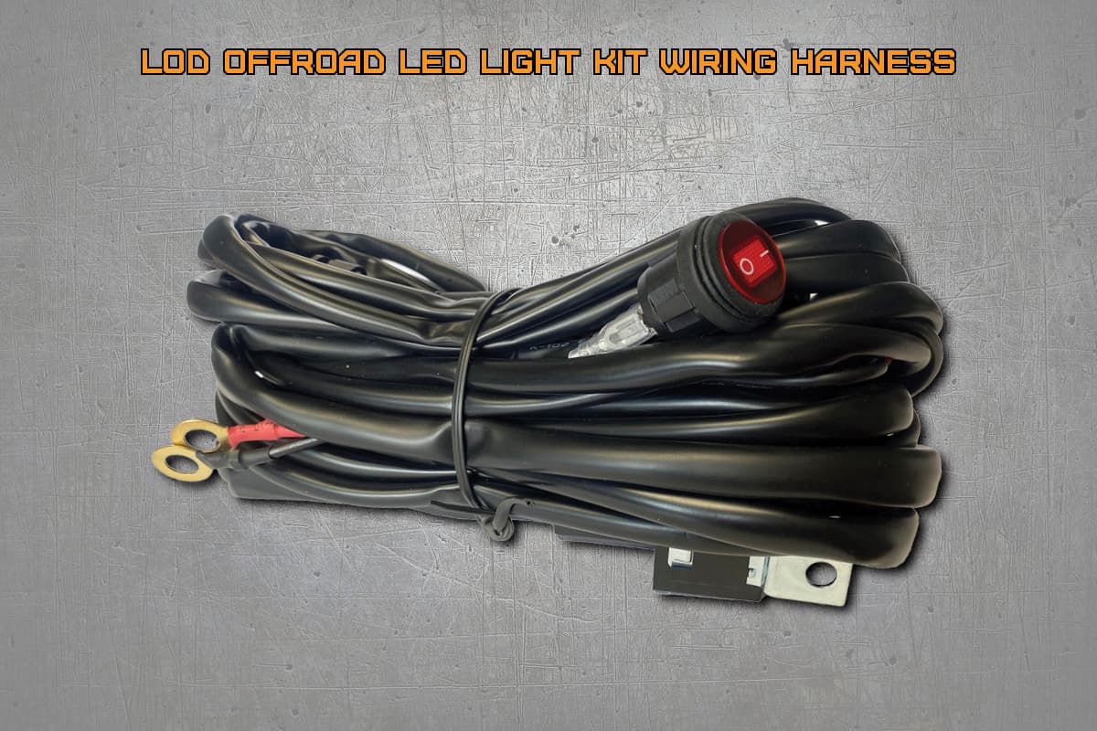LoD Offroad LoD Offroad CAB1001 LoD Offroad LED Light Kit Wiring Harness