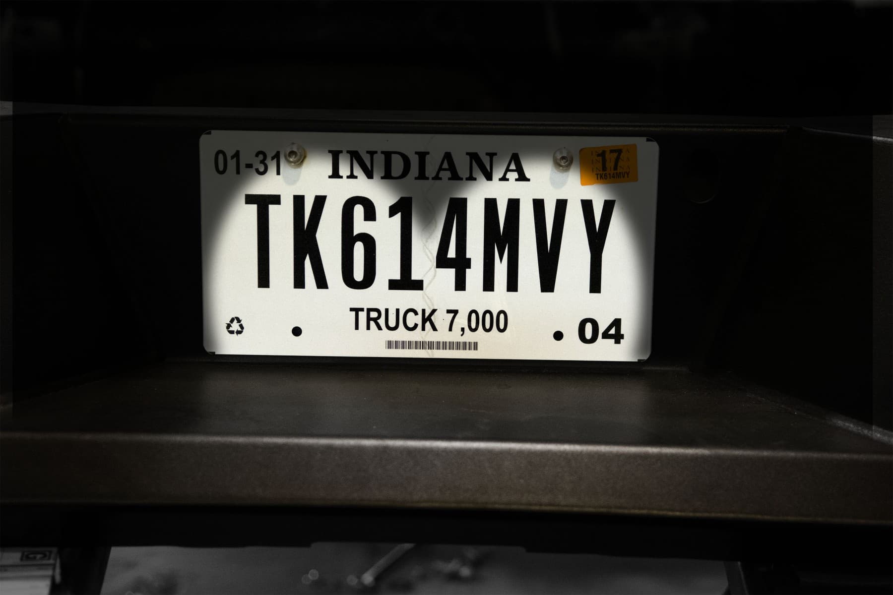 LOD LICENSE PLATE BRACKET LED BULBS JL